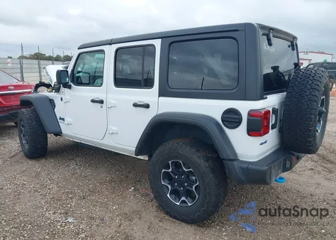 2023 Jeep Wrangler 4Xe Rubicon 4X4 z USA, uszkodzony, nr VIN 1C4JJXR65PW621159
